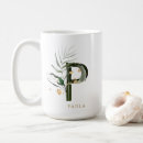 Search for p monogram mugs Chic