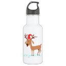 Search for reindeer christmas water bottles Cartoon