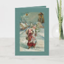 Search for old world christmas cards Vintage santa claus