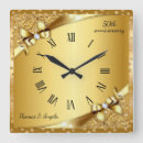 Search for 50th anniversary clocks Luxury
