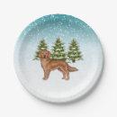 Search for golden retriever christmas plates Dog