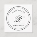 Search for event logo business cards Hair stylist