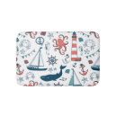 Search for nautical bath mats White
