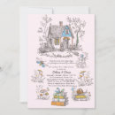 Search for pink woodland baby shower invitations Mushrooms