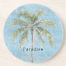 Search for palm tree coasters Tropical