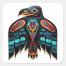 Search for black raven stickers Red