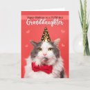 Search for cute cat birthday cards Red