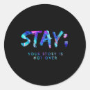 Search for stress quote stickers Borderline