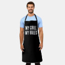 Search for kitchen rules aprons Dad