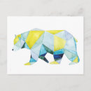 Search for bear silhouette postcards Woodland