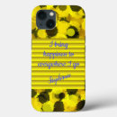 Search for sunflower quotes iphone cases Yellow