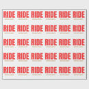 Search for biker wrapping paper Ride