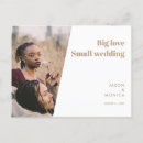 Search for change of plans wedding announcement cards Minimalist