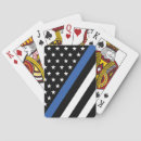 Search for thin blue line playing cards Cop