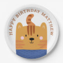Search for tiger paper plates Cute
