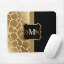 Search for giraffe patterns standard mousepads Modern