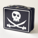 Search for pirate lunch boxes Jolly roger