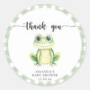 Search for frog thank you stickers Watercolor