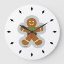 Search for gingerbread man clocks Winter