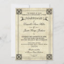 Search for parchment wedding invitations Typography