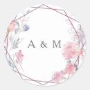 Search for flower wreath stickers Pink