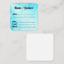 Search for snowflake business cards Ice