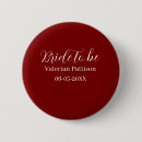 Search for the date badges Bride to be