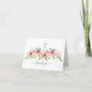 Search for pink gold thank you cards Christening