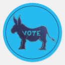 Search for democrat donkey stickers Voting