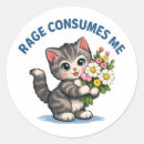 Search for consumable stickers Rage consumes me