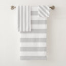 Search for gray and white stripe bath towels Modern