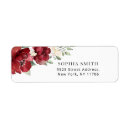 Search for white flowers return address labels bridal shower