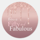Search for fifty and fabulous stickers Pink