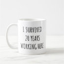 Search for i work here mugs Quote