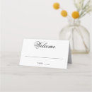 Search for welcome place cards Simple