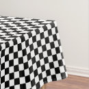 Search for black and white tablecloths Modern