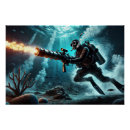 Search for scuba diving posters Underwater