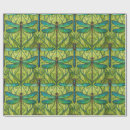 Search for repeat pattern wrapping paper Green