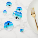 Search for airplane confetti Blue