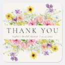 Search for delicate watercolor flower wedding stickers Pink