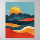 Search for blue mountains posters Illustration