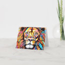Search for maned cards Male lion