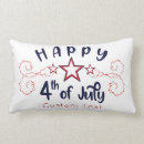 Search for 4th of july cushions Red white and blue