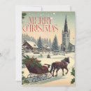 Search for snow scene christmas cards Sleigh