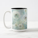 Search for dandelion flower mugs Watercolor