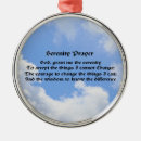 Search for serenity prayer christmas tree decorations Religious