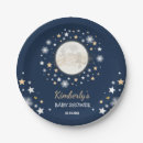 Search for moon baby shower plates Celestial