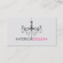 Search for chandelier business cards Black