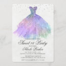 Search for diamond sweet 16 invitations Glitter