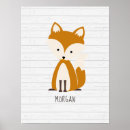 Search for woodland nursery art Fox